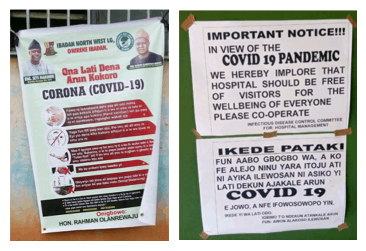 an expository essay on controlling covid 19 in nigeria