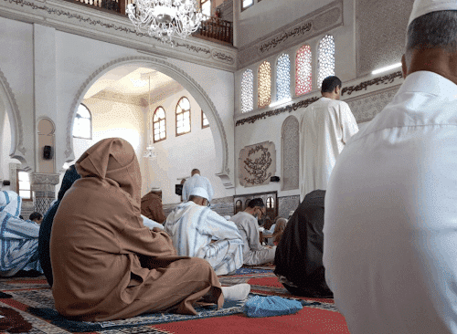 Ramadan Prayer Service in Morocco