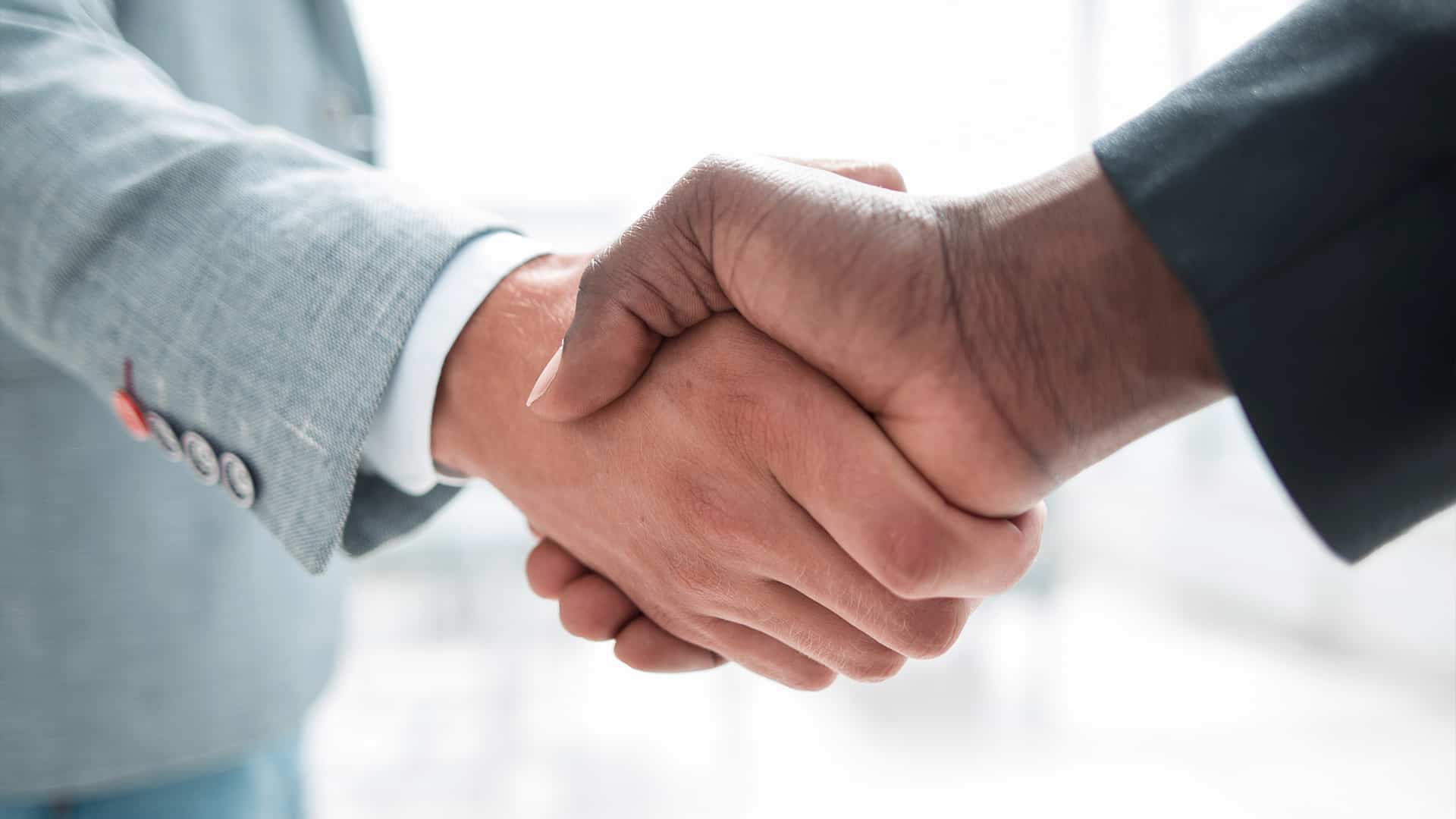 shaking hands