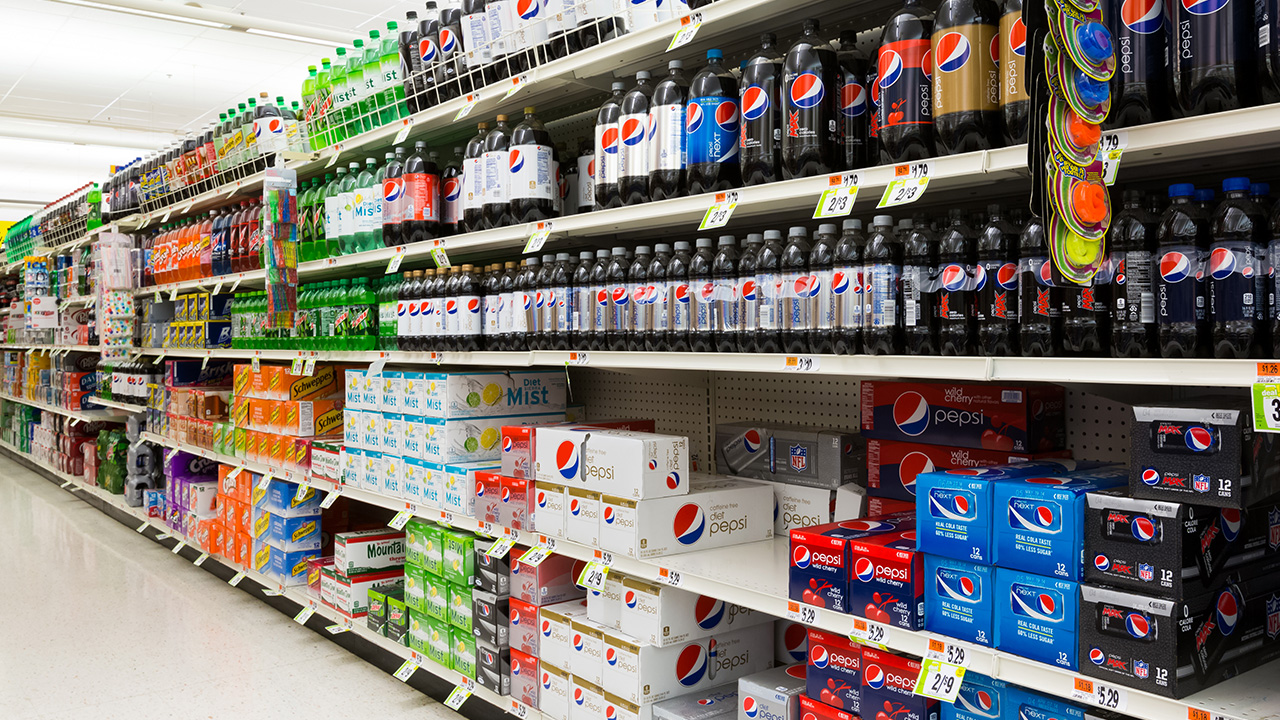 Soft Drink Aisle