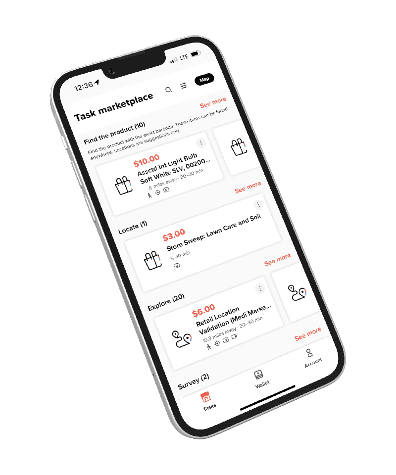 cellphone Mobile with Market app