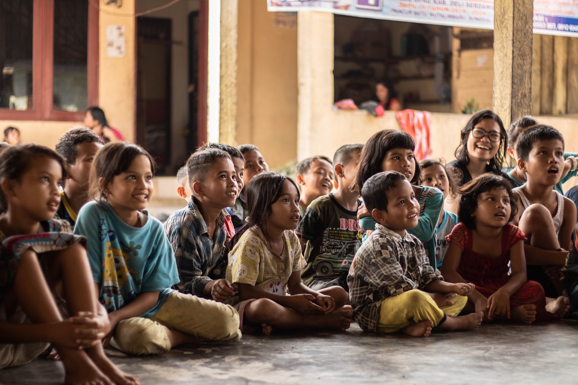 children in school